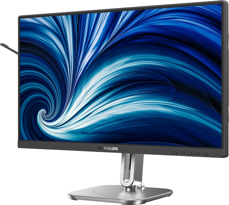Monitor PHILIPS 24B2N4200 24\" FHD IPS 120Hz 4ms, Adaptive Sync, USB hub, altoparlantë, i zi