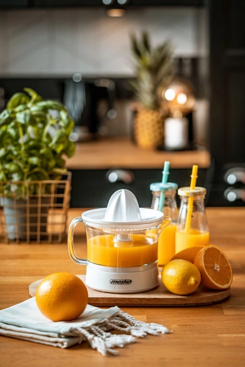 Shtrydhës agrumesh, Mesko MS 4010, 0.5L, 40W, e bardhë