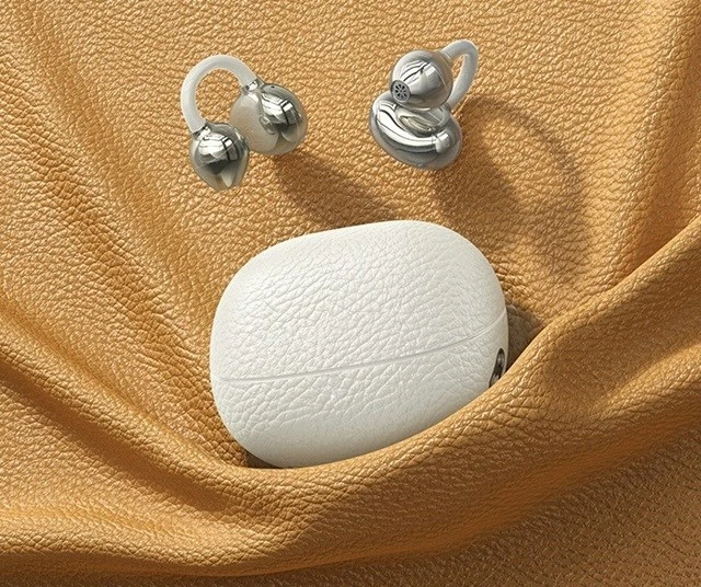 Kufje wireless HOCO EA5 DUKE III, open-ear, Bluetooth, të bardha