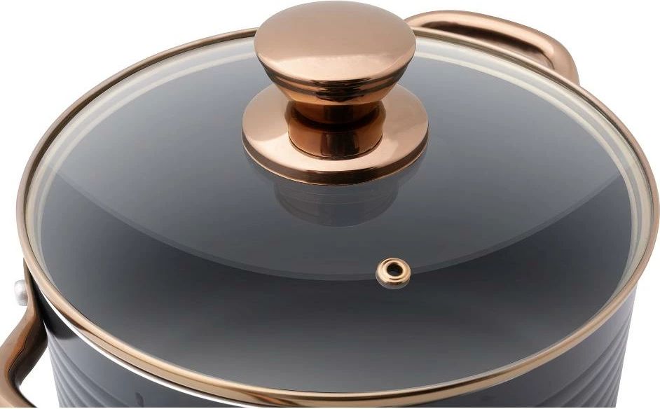 Tenxhere alumini Lamart LT1240 CASSEROLE W/LID 20 cm ORRO