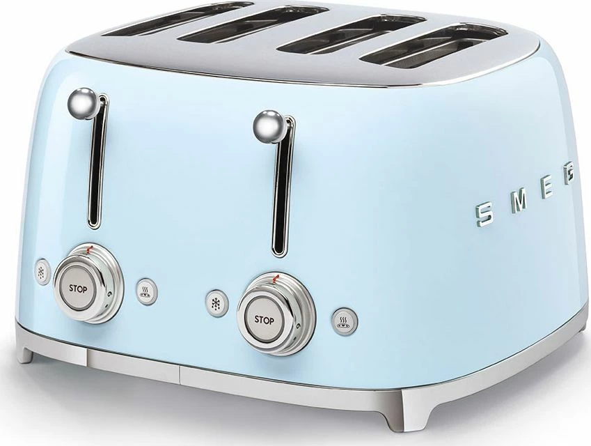 Tostier Smeg TSF03PBEU 4 slote 2000W pastel blue