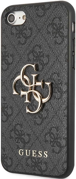 Mbështjellës Guess GUHCI84GMGGR për iPhone 7/8/SE 2020/2022, hardcase, gri