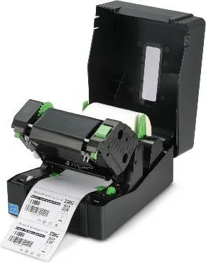 Printer etiketa TSC TE210, 300x300 DPI, lidhje me kabllo, e zezë