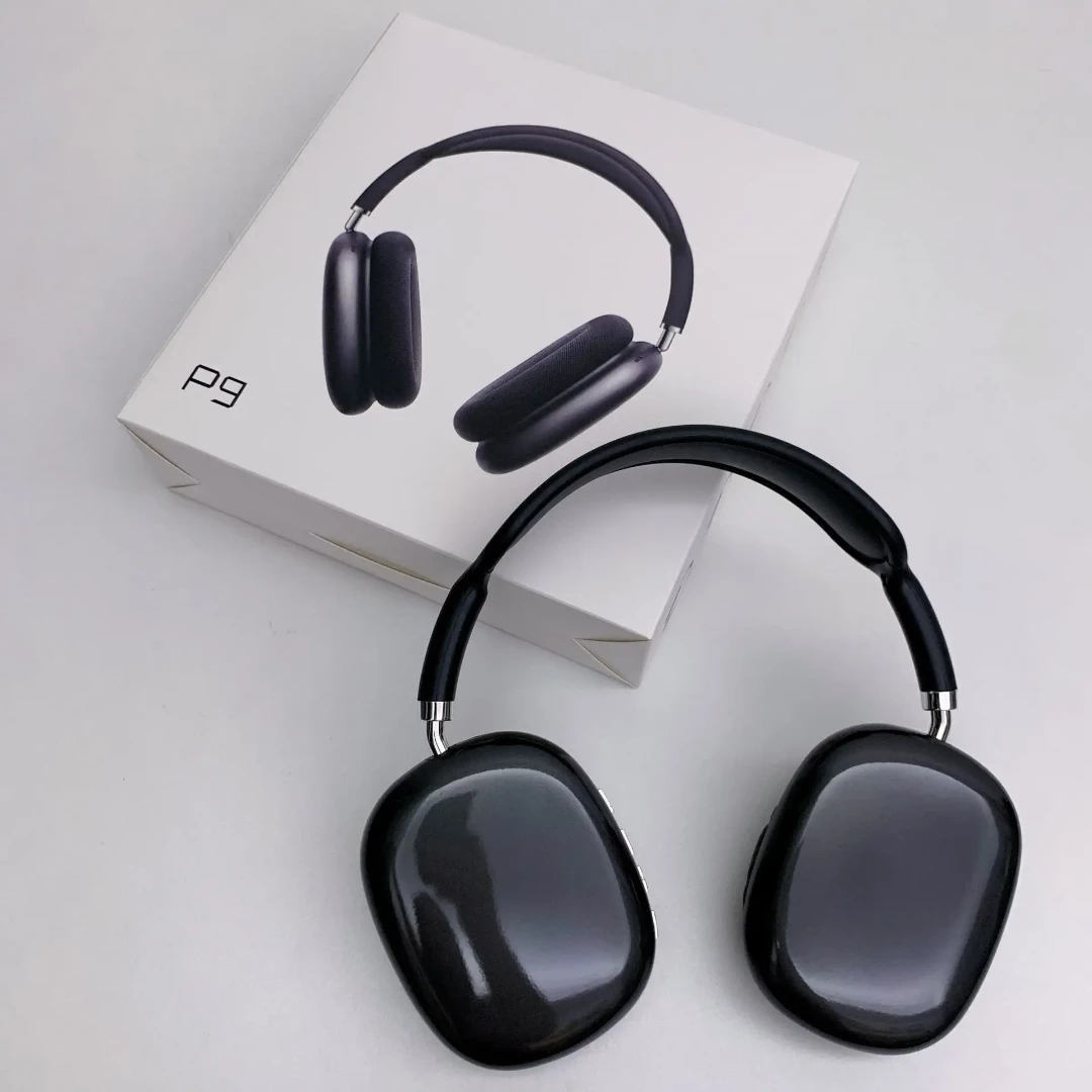 Kufje Wireless elegante - mbi-vesh P9 (Stili Max) ngjyre e zezë