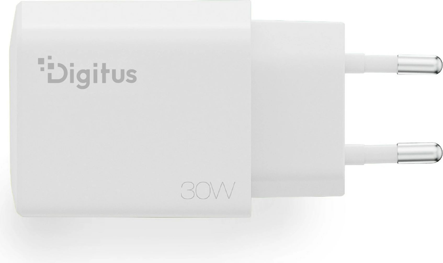 Karikues muri Digitus USB GaN 30W, 1x USB-C + 1x USB-A, i bardhë