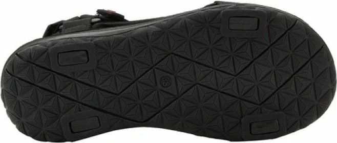 Sandale për femra Lee Cooper me rripa velcro, të zeza