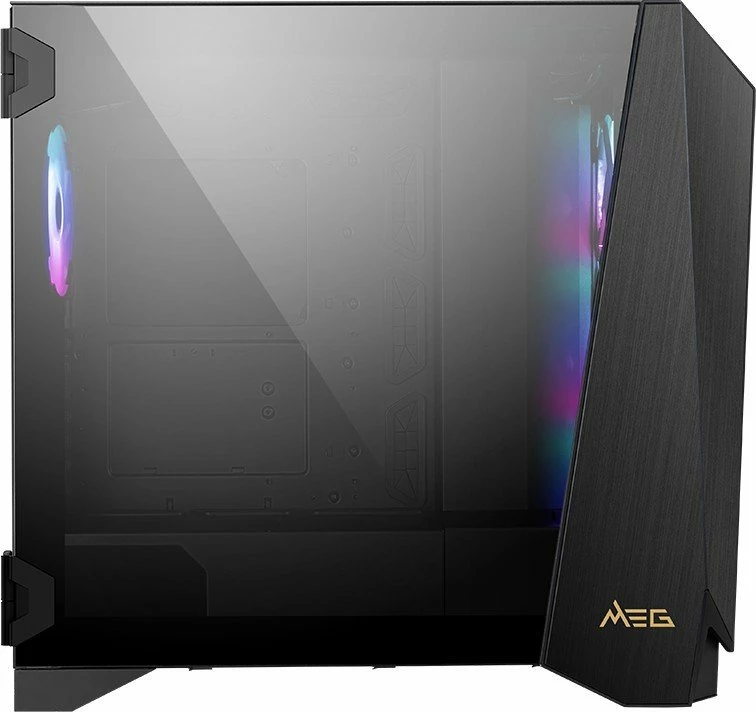 Kasë MSI MEG Prospect 700R (306-7G15R21-W57), Midi Tower ATX/e-ATX, x4 ARGB ventilator 140mm, panel xhami i temperuar, USB Type-C, e zezë