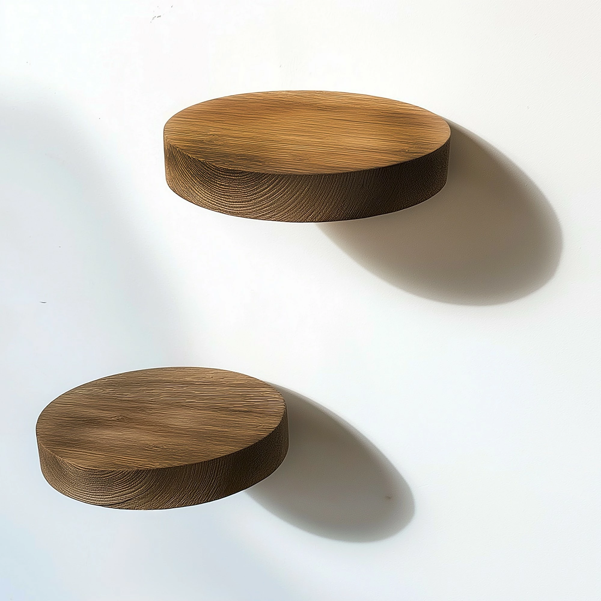 Set rafesh dekorativ prej druri, Hanah Home, Raf283