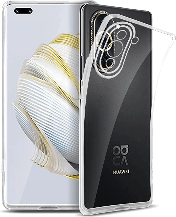 Mbështjellës silikoni ultra i hollë ONASI për Huawei Nova 10 SE, 0.3 mm, transparent