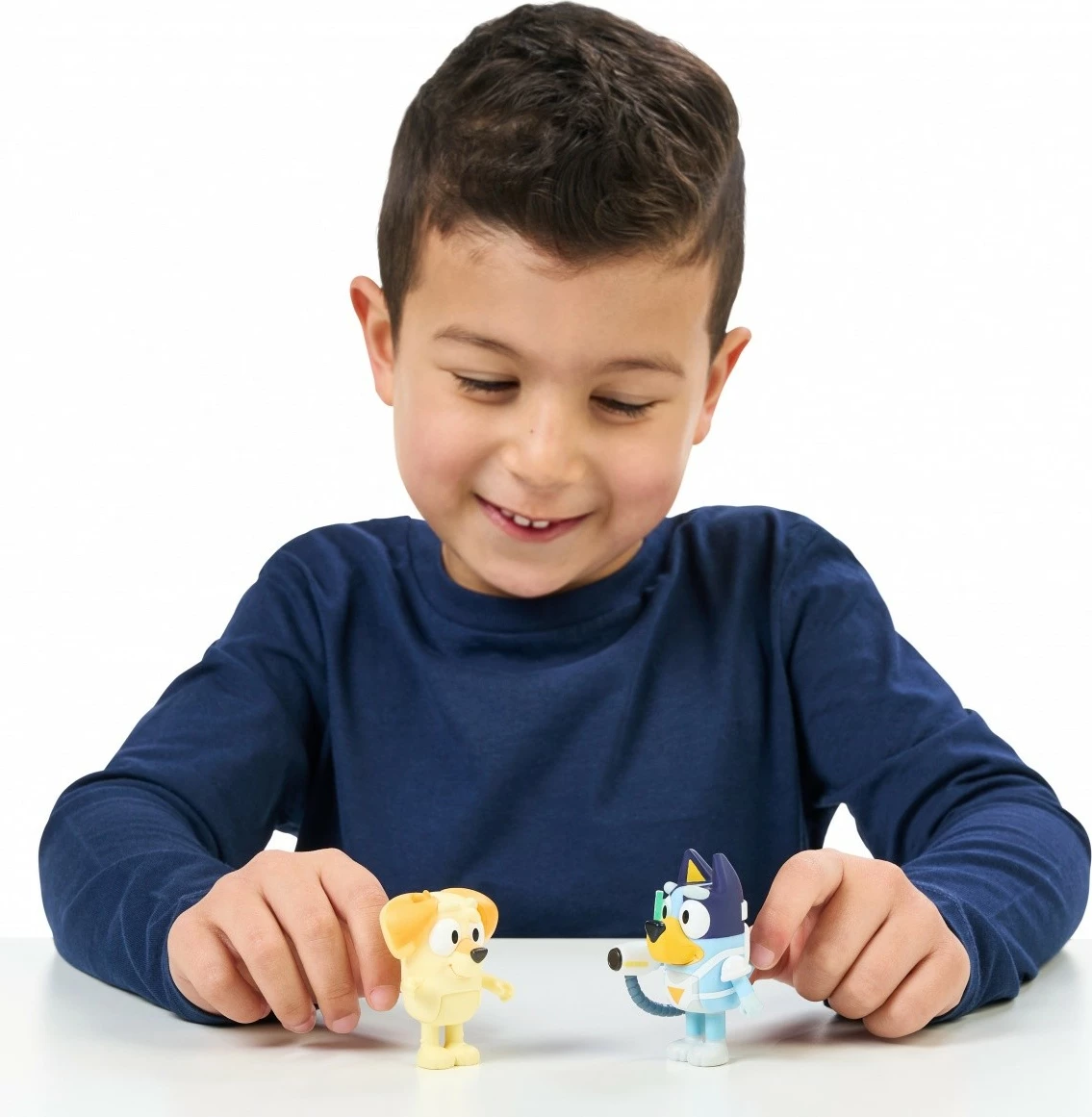 Set figurina Bluey Tm Toys BLU17652, Bluey & Chucky, plastikë, për fëmijë, shumëngjyrëshe