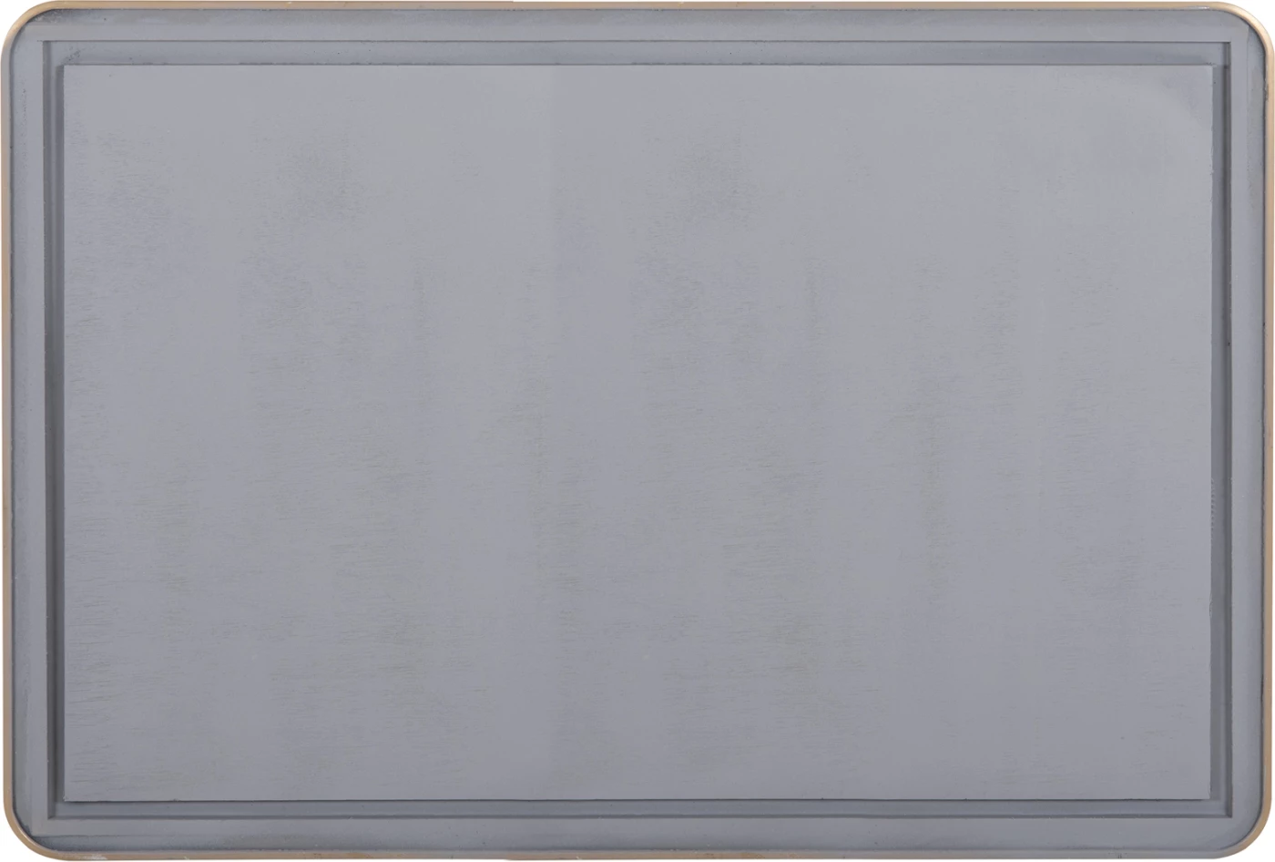 Sipërfaqe tavoline drejtkëndore prej guri të sinterizuar, mermer i bardhë, kornizë alumini e artë, FH6656.12, 120x80 cm