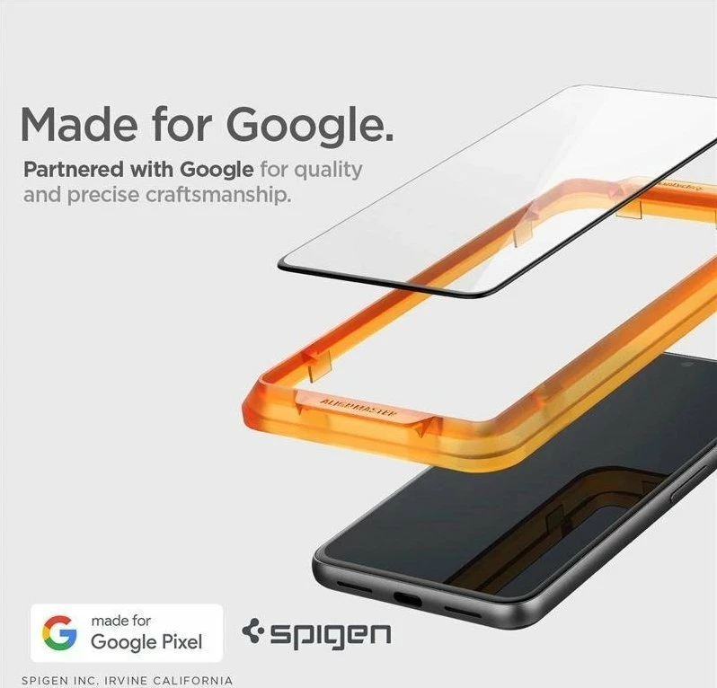 Xham i kalitur mbrojtës ekrani Spigen Glas.TR AlignMaster për Google Pixel 8 Pro, 2 copë