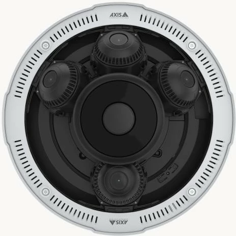 Kamerë sigurie IP Axis P3737-PLE, e brendshme dhe e jashtme, e bardhë, Dome