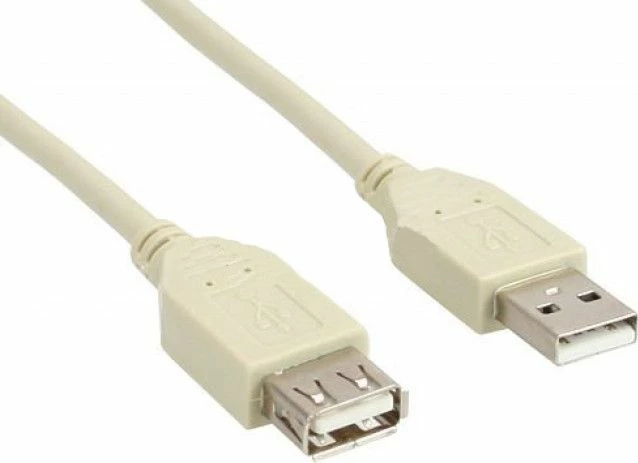 Kabllo zgjatëse USB InLine 34603L, USB-A mashkull në USB-A femër, 3 m, USB 2.0, gri