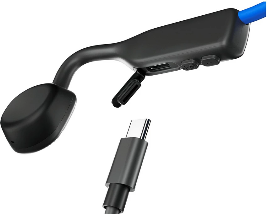 Kufje Shokz OpenMove, bone conduction, Bluetooth 5.1, IP55, 6h bateri, të kaltra 4