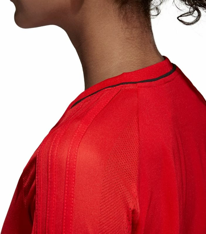 Maicë sportive për femra adidas, e kuqe