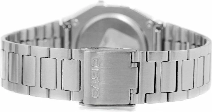 Orë dore CASIO unisex, argjend