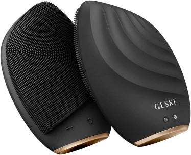 GESKE Sonic 5-in-1 Facial Cleansing and Massager Brush - Black Gold