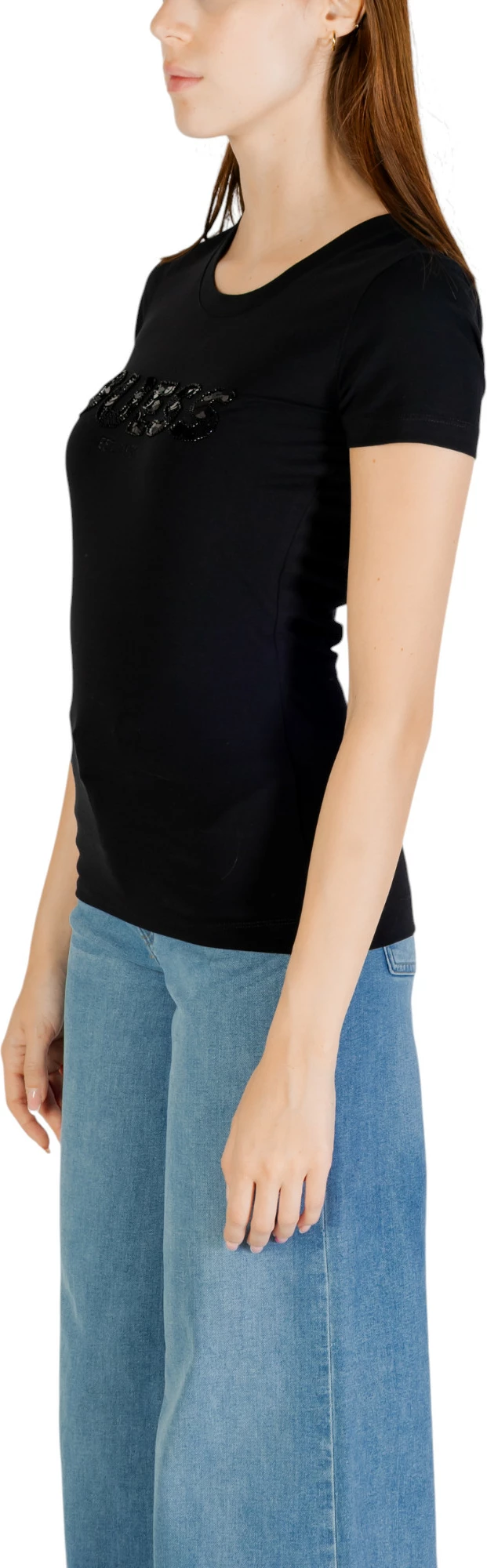 Maicë për femra Guess W5GI17 J1314, e zezë [Madhësia: S]