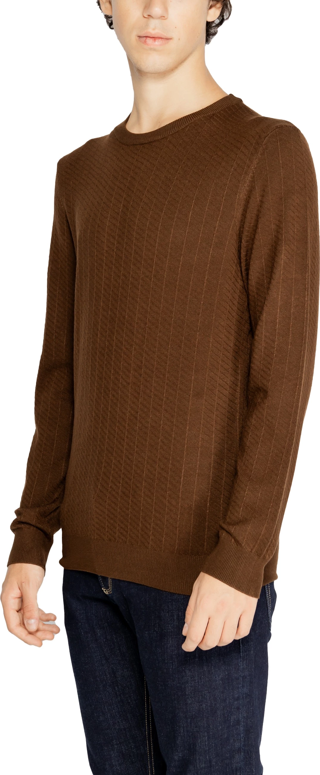 Xhemper për meshkuj Antony Morato MMSW01434-YA500002, kafe [Madhësia: XL]