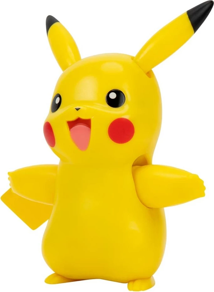 Figurë lodër Pokémon Jazwares My Partner Pikachu, elektronike, me drita dhe tinguj, e verdhë