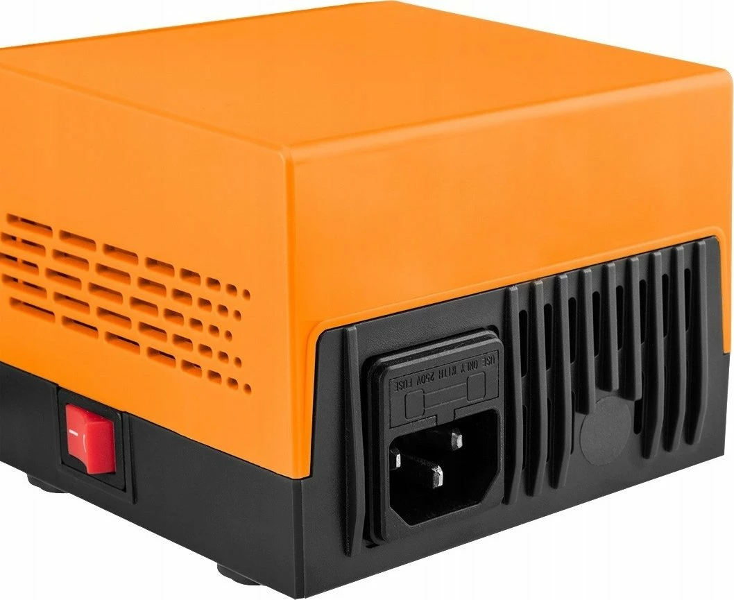 Stacion saldimi Neo Tools SL1 (19-200) 60W 180-480°C, portokalli/zi, set me mbajtëse