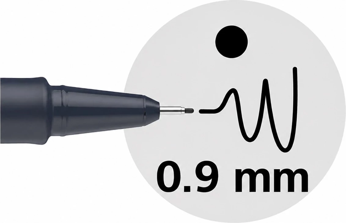 Schneider Pictus 0.9 mm – Fineliner profesional