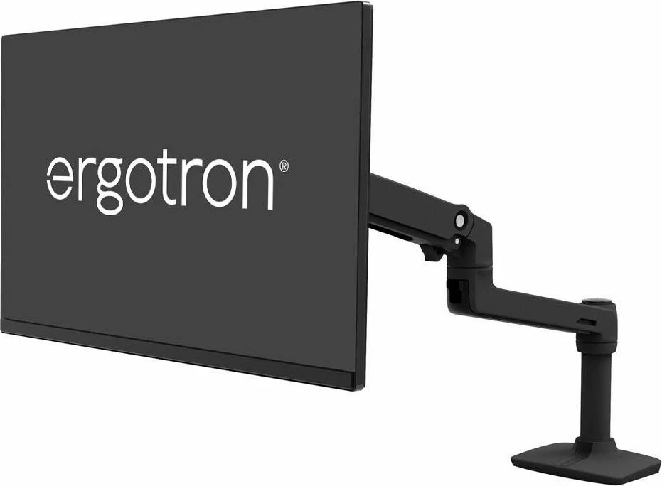 Mbajtës monitori për tavolinë Ergotron LX Desk Mount 45-241-224 deri 34\" VESA 75x75/100x100 max 11.3 kg, i zi