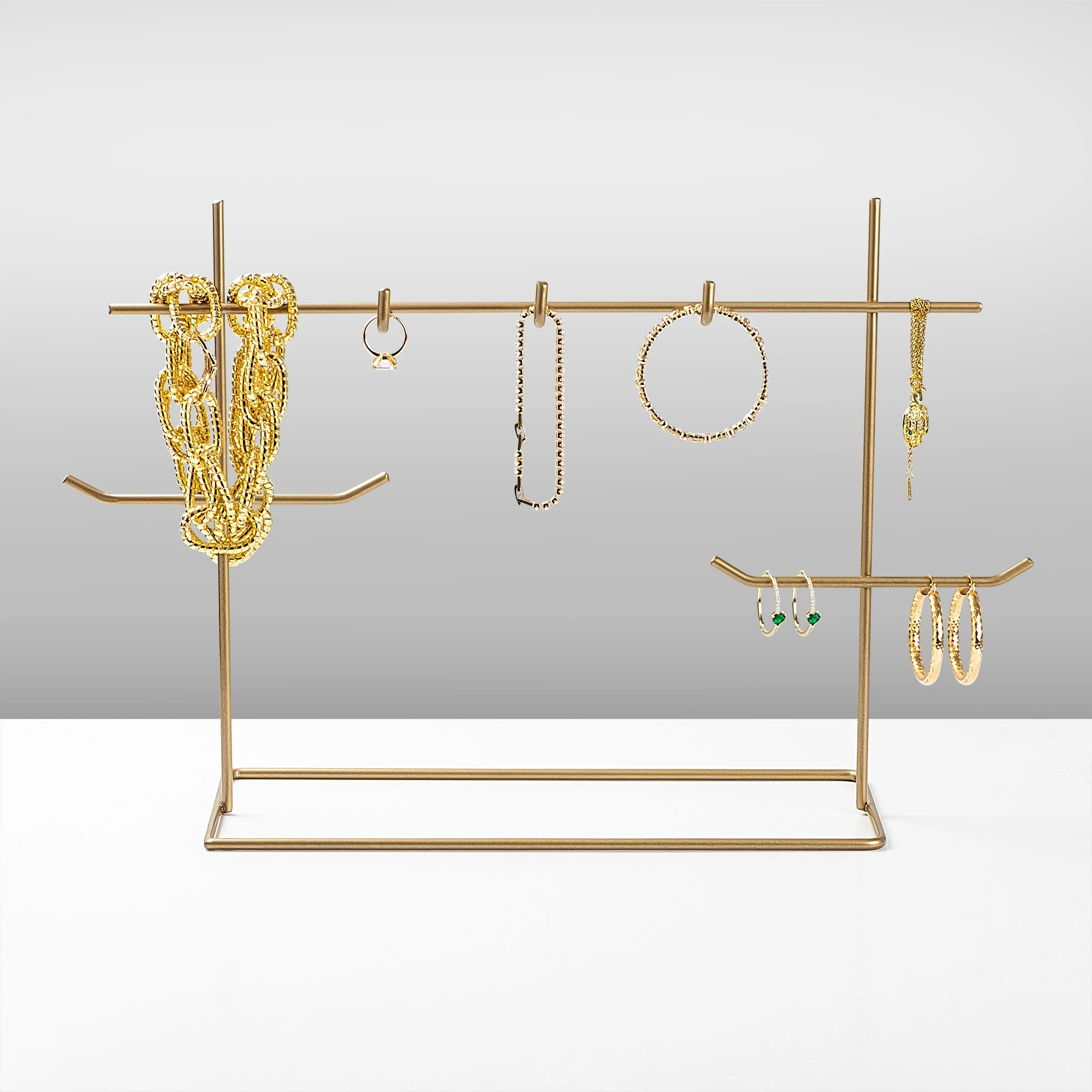 Organizues stoli për bizhuteri, ngjyrë ari, Aberto Design, TK-007