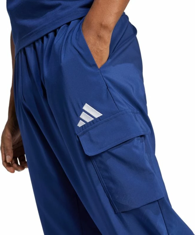 Pantallona cargo për meshkuj adidas, blu [Madhësia: S]