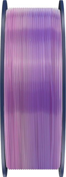Filament PLA për printim 3D Sunlu PLA T R 03, transparent, efekt rainbow