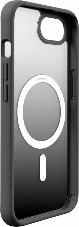 Kuti silikoni MagSafe për iPhone 16e/17e Puro Gradient, e zezë