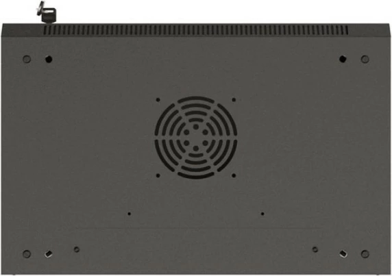 Kasë rrjeti Lanberg WF03-5304-10B, 19", 4U, derë xhami, e zezë, për montim në mur