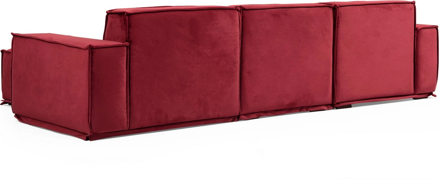 Kënd-sofë Atelier del Sofa, Lego Corner 9, ngjyrë burgundy, 300x170cm