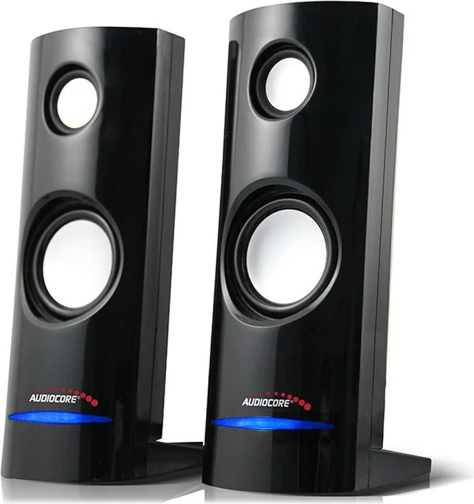 Bokse AUDIOCORE AC860, 2.0 kanale, 4 W, të zeza