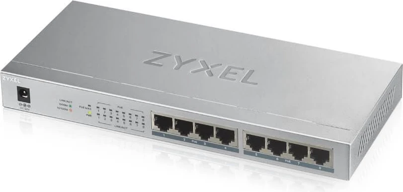 Switch Zyxel GS1008HP, 8 Porta PoE