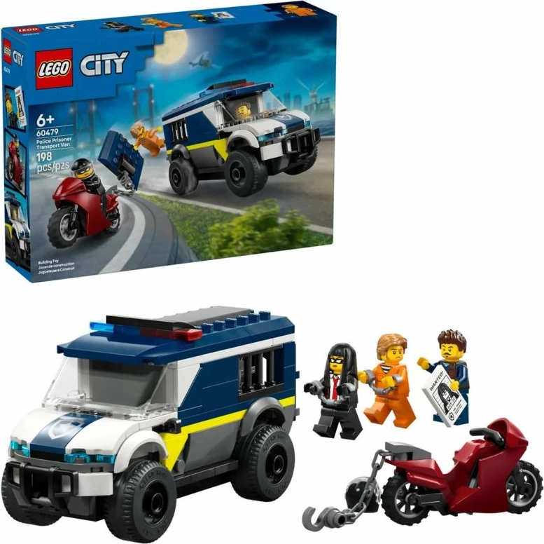 Lego City furgon policie për fëmijë