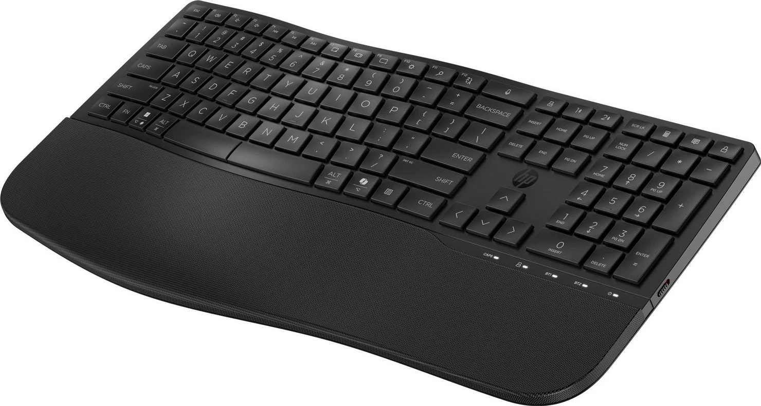 Tastierë HP 680 Comfort Dual-Mode, wireless, membrane, e zezë