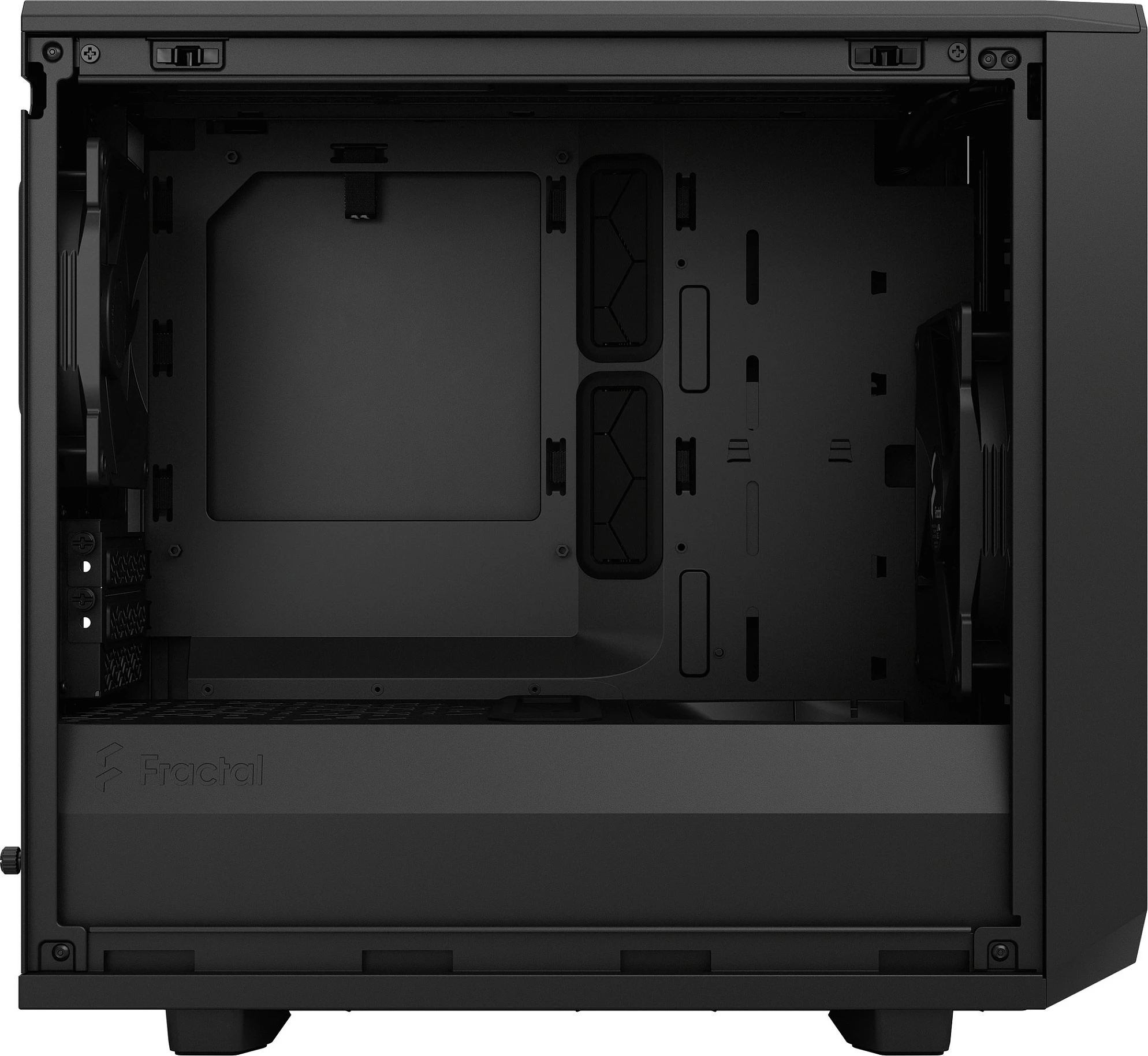 Kasë Fractal Design Meshify 2 Nano, Mini-Tower, Tempered Glass Dark Tint, e zezë
