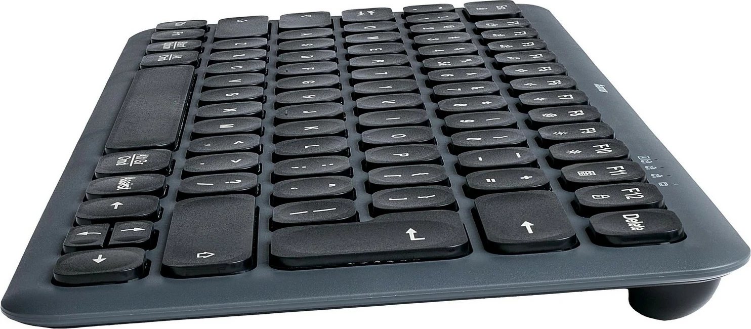 Tastierë Hama WK-500, multi-device, wireless, e zezë-gri