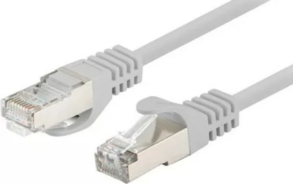 Patchcord Lanberg Cat6, 2m, F/UTP, RJ-45, Gri