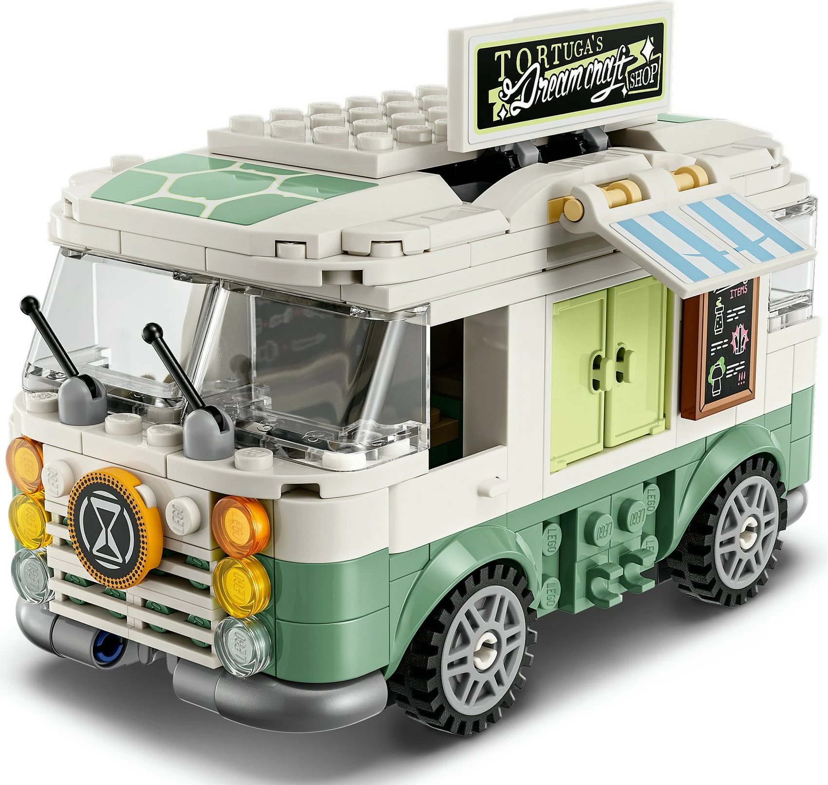 Set ndërtimi LEGO DREAMZzz 71456 Mrs. Castillos Turtle Van, multikolor