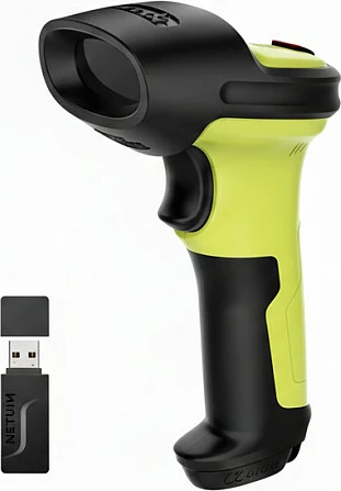 Skener barkodësh Inateck BCST-72, me USB marrës, i gjelbër