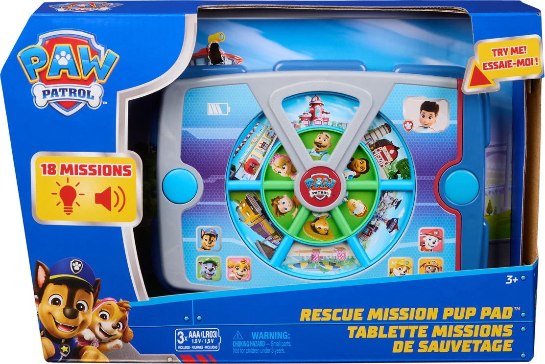 Paw Patrol Academy Rescue Mission Pup Pad Tablet