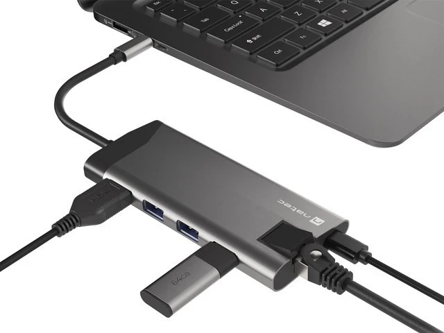 Adapter me shumë porte, Natec, Fowler Plus