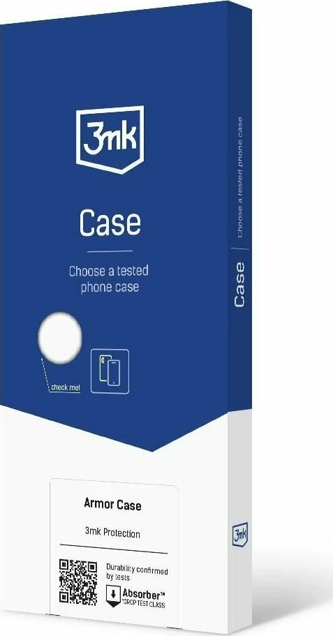 Mbështjellës 3MK Armor Case për Redmi Note 13 4G, transparent