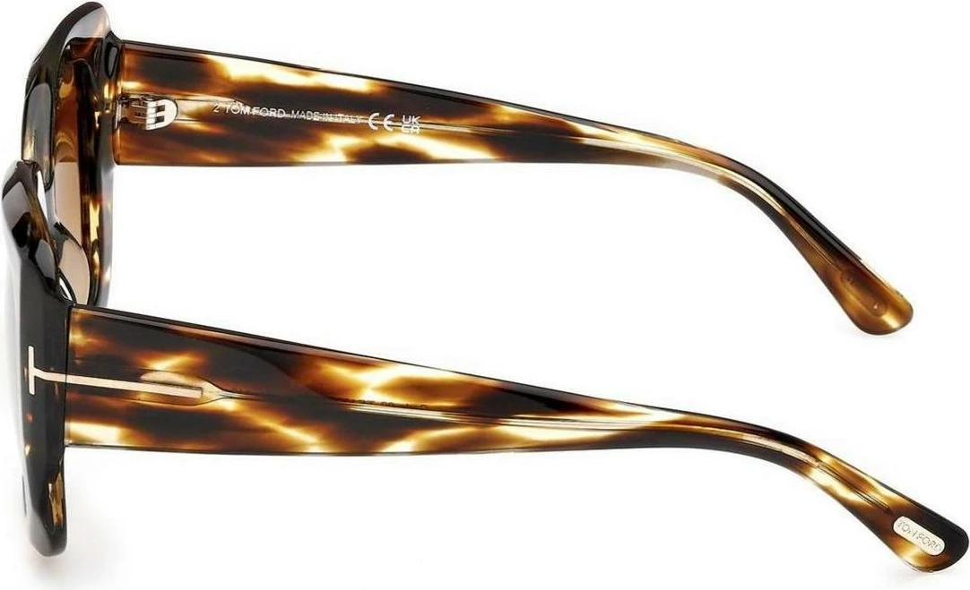 Syze dielli për meshkuj Tom Ford FT1220 5255F, kafe [Madhësia: 52]