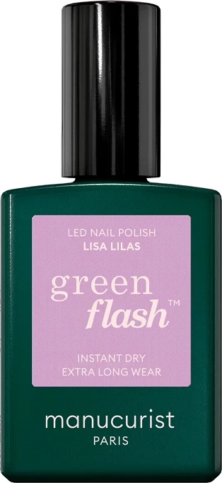 Llak për thonj për femra Manucurist Green Flash Lisa Lilas, 15ml