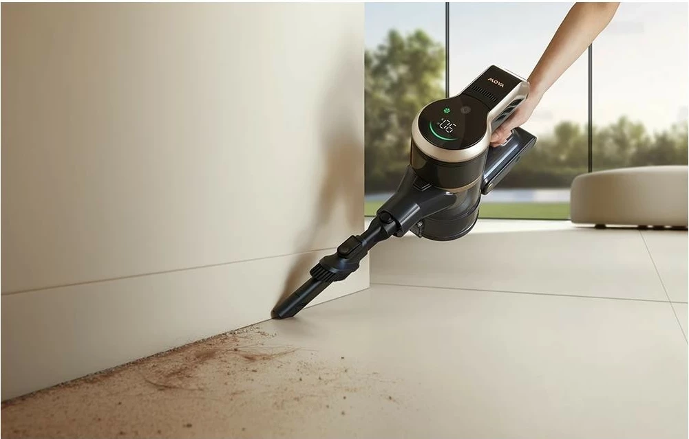 Kasë pastrimi Mova S2 Detect, pa kabllo, 3 shpejtësi, 2500mAh, gri