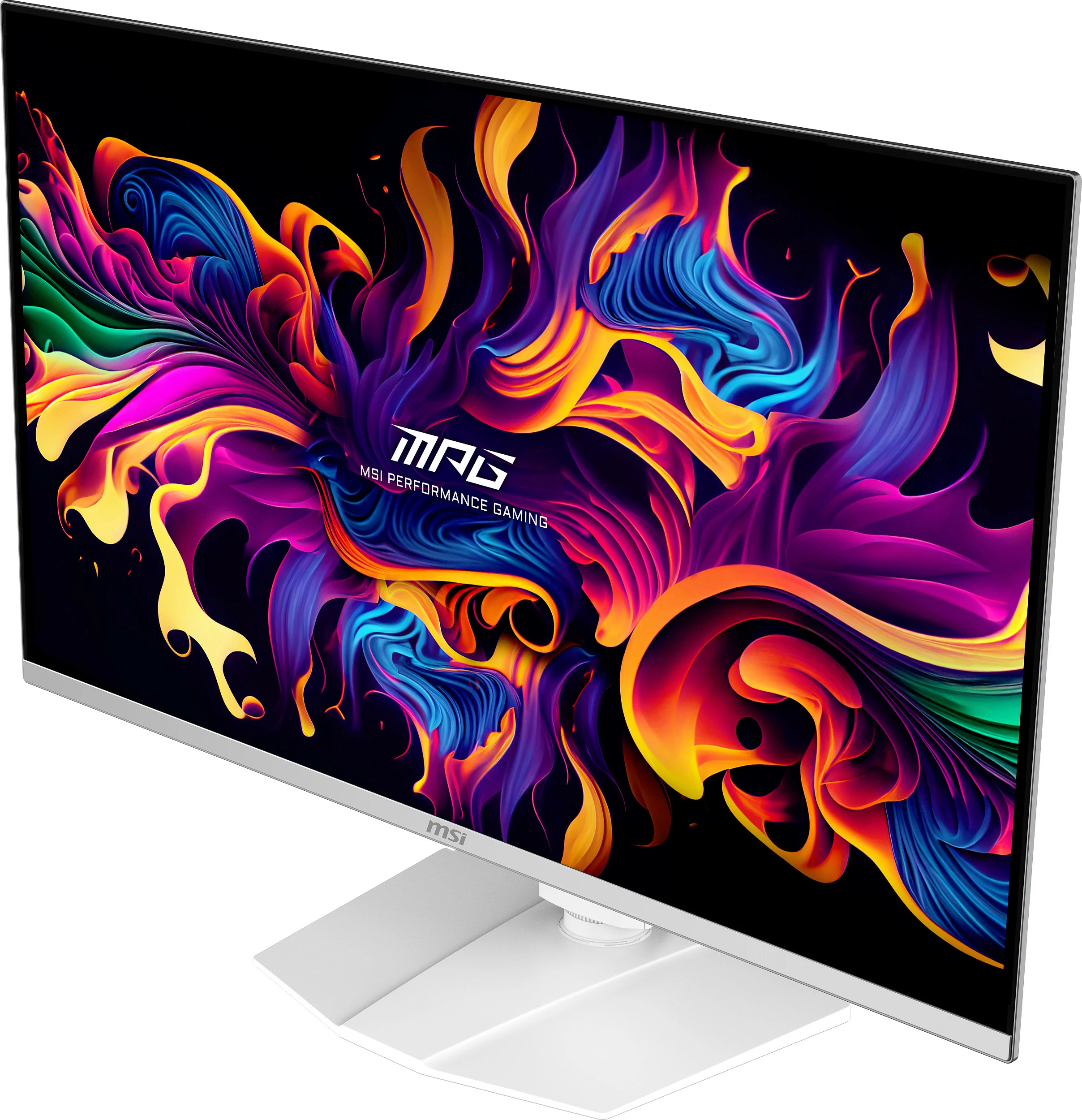 Monitor MSI 9S6-3DD29A-022, 31.5", 4K QD-OLED, 240Hz, 0.03ms, HDR, USB-Hub, Pivot, i bardhë